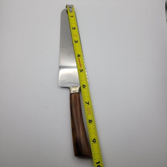Frontier Forge Stainless Steel Serrated Knife Serving Cake‎ Pie Dessert Vintage - Picture 5 of 6